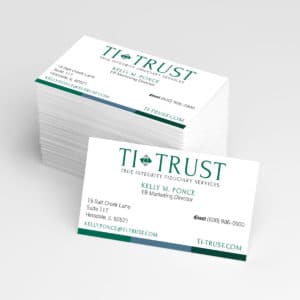 TI-Trust Business Cards | Vervocity Branding