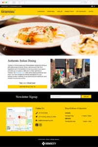 Tiramisu Homepage | Vervocity