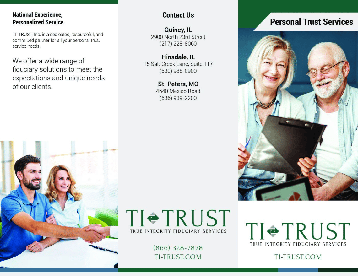 Ti Trust Tri Fold