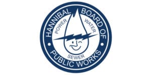Hannibal Board of Public Works Logo Before