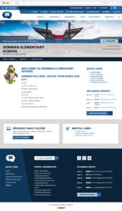 Quincy Public Schools Website Interior Page