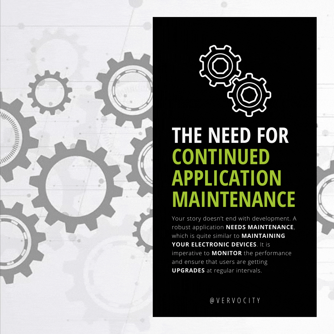The Need For Continued Application Maintenance from Vervocity in Quincy, IL