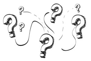 Who Are You? Question Mark Graphic