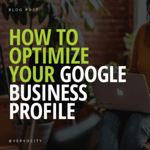 how to optimize your google business profile text overlay
