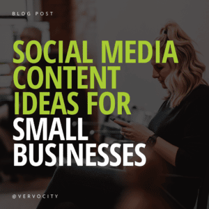 social media content ideas for small businesses