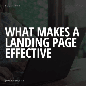 what makes a landing page effective