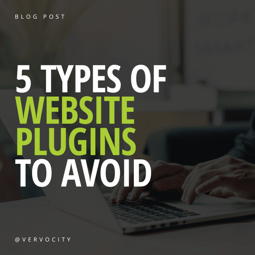 5 types of website plugins to avoid