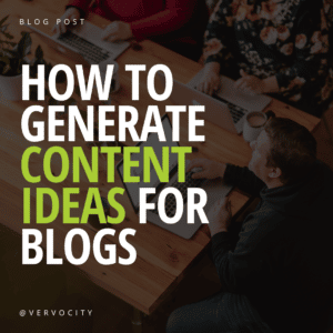 how to generate content ideas for blogs