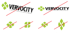 how not to use vervocity logo