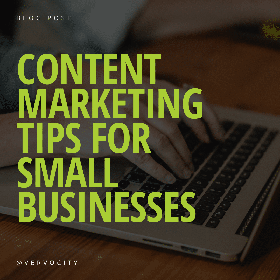 Content marketing tips for small businesses