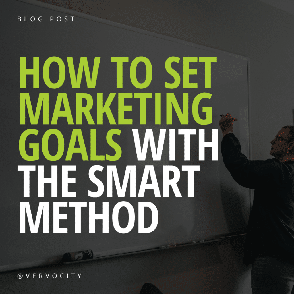 How to Set Marketing Goals with the SMART Method