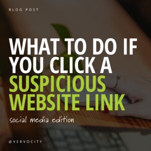 What to do if you click a suspicious website link