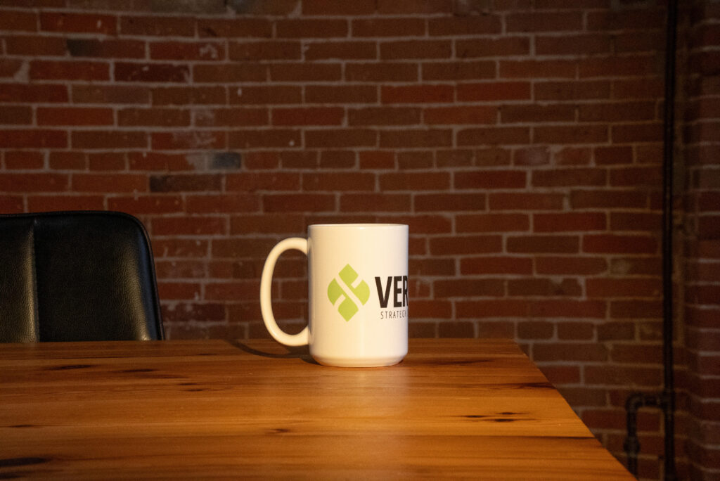 vervocity bad mug image | Vervocity mug product shot with poor depth of field