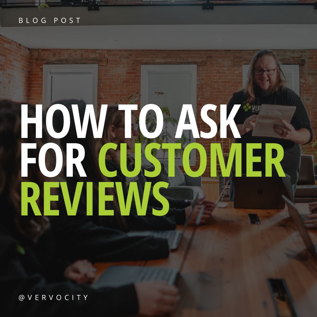 how to ask for customer reviews blog post cover