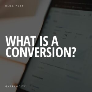 conversion tracker on laptop